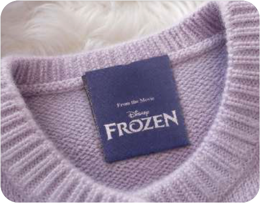 Printed Satin Label