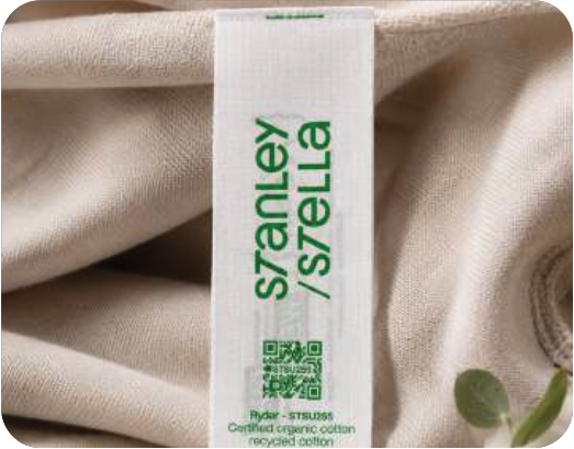Printed Satin Label