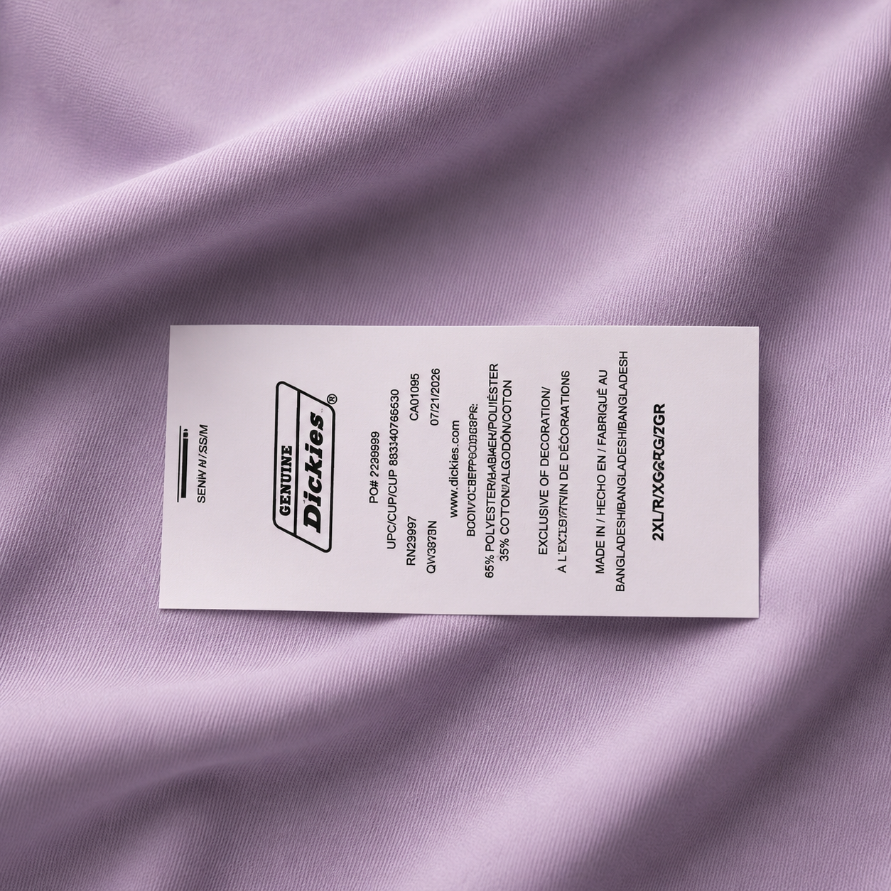 Printed Paper Label