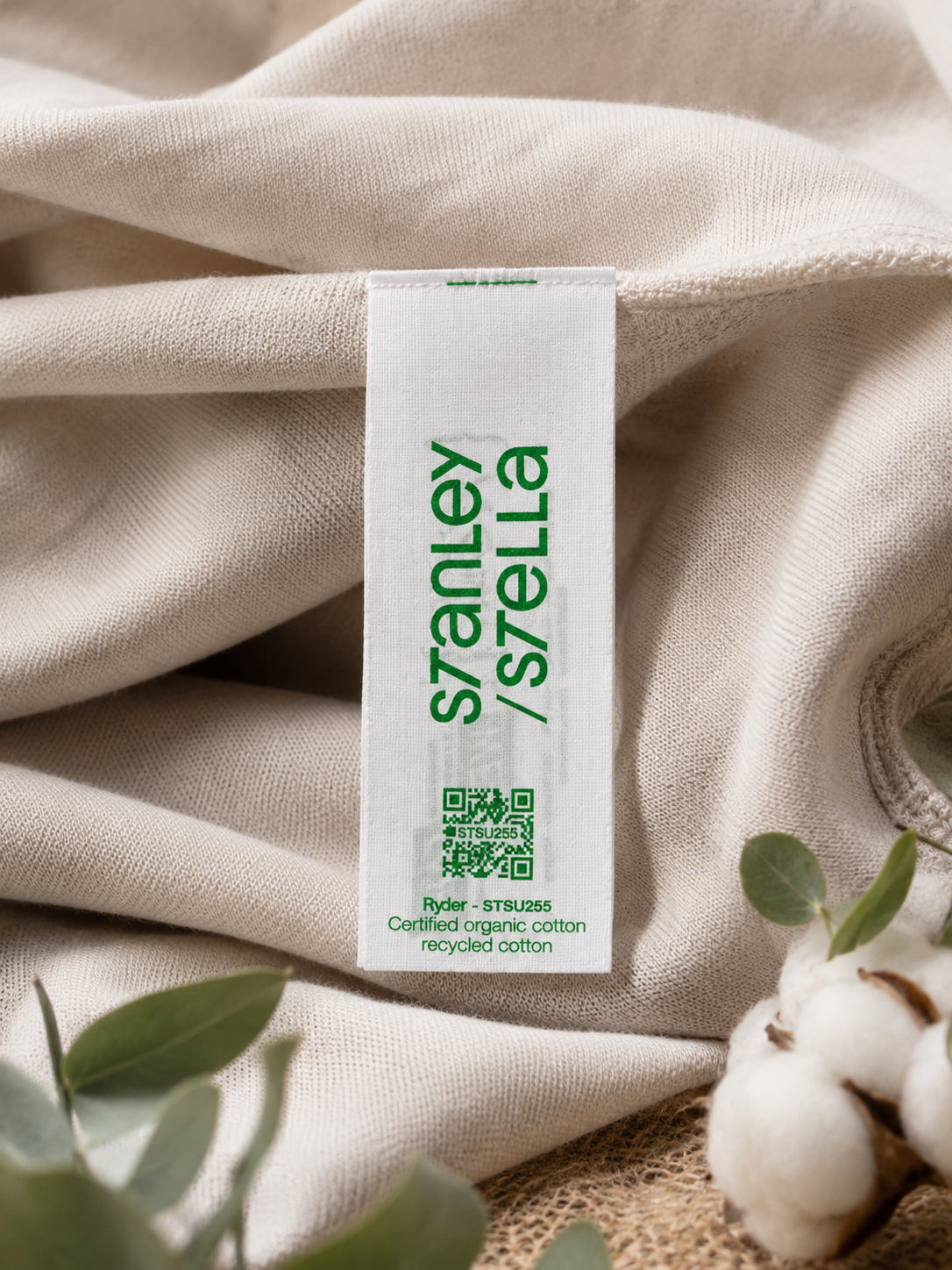 Recycled Printed Tear Away Label